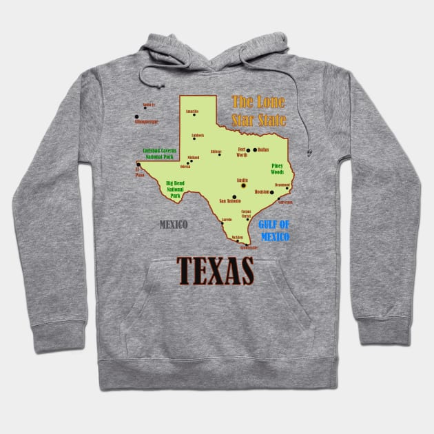 Texas Hoodie by Pr0metheus